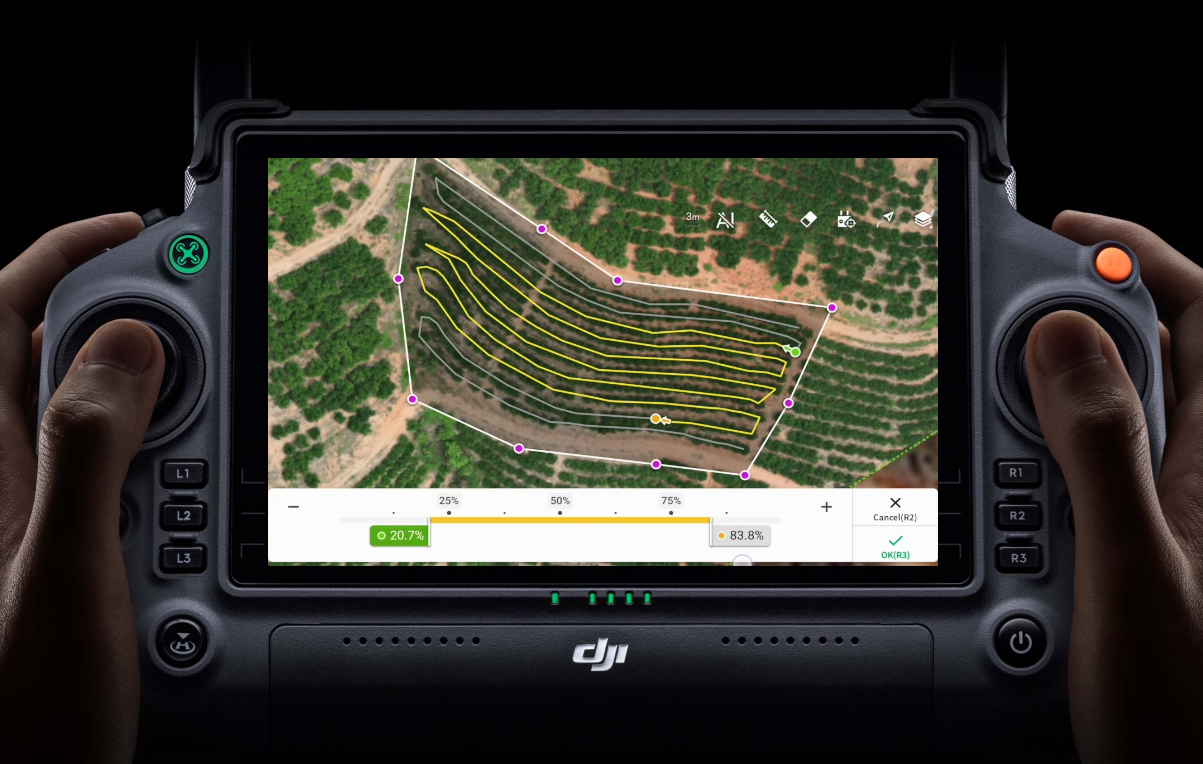 Monitoreo de cultivos con dron